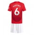 Maillot de foot Manchester United Lisandro Martinez #6 Domicile vêtements enfant 2024-25 Manches Courtes (+ pantalon court)